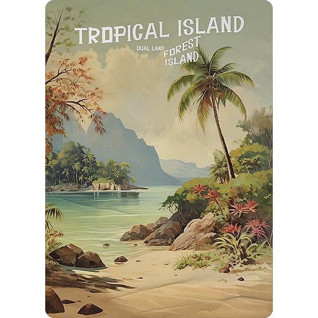 Tropical Island Vintage