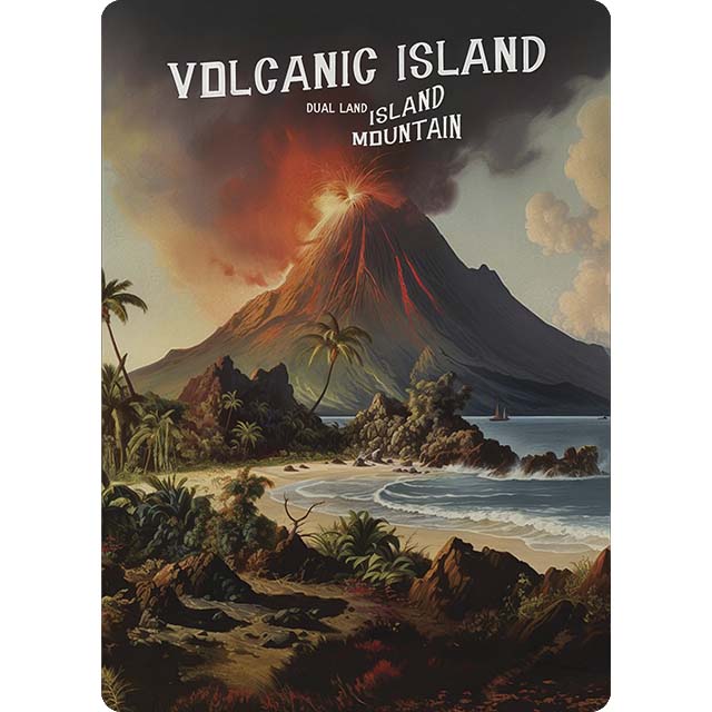Volcanic Island Vintage