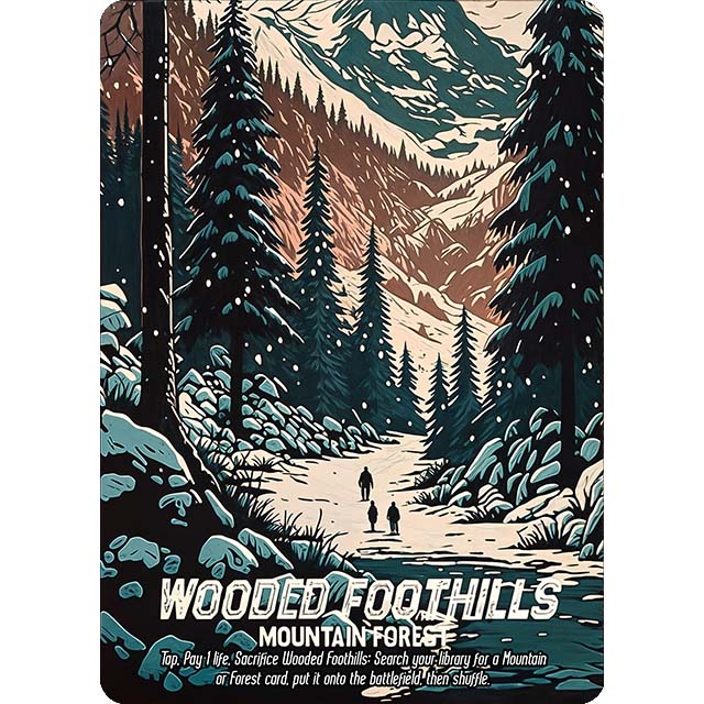 Wooded Foothills (T&A)