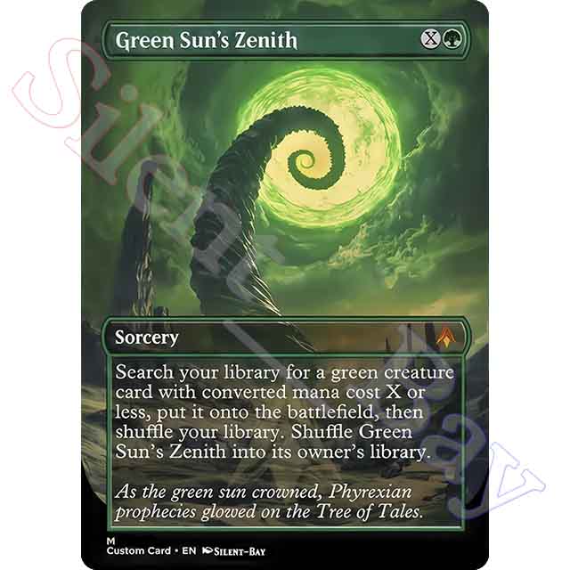 Green Sun's Zenith 4