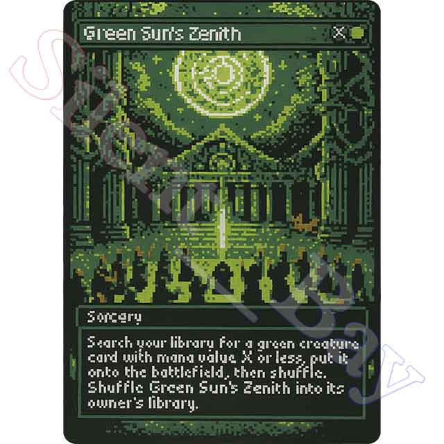 Green Sun's Zenith 9