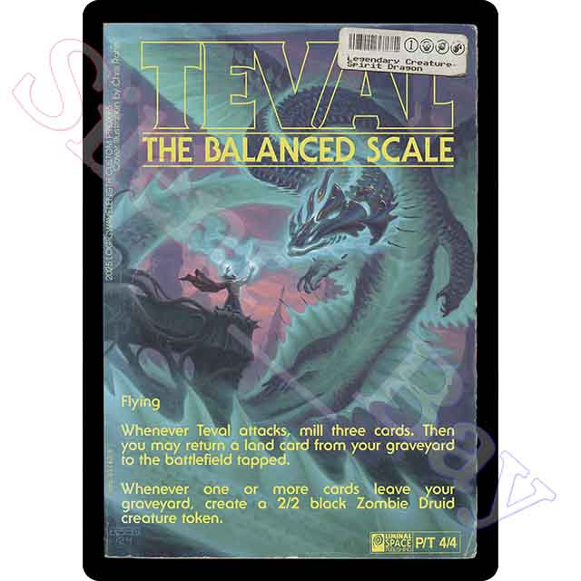 Teval, the Balanced Scale Teval, the Balanced Scale